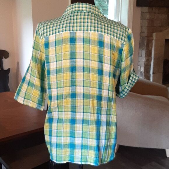 BFA Classics Plaid Cotton shirt sz.M - Picture 3 of 8